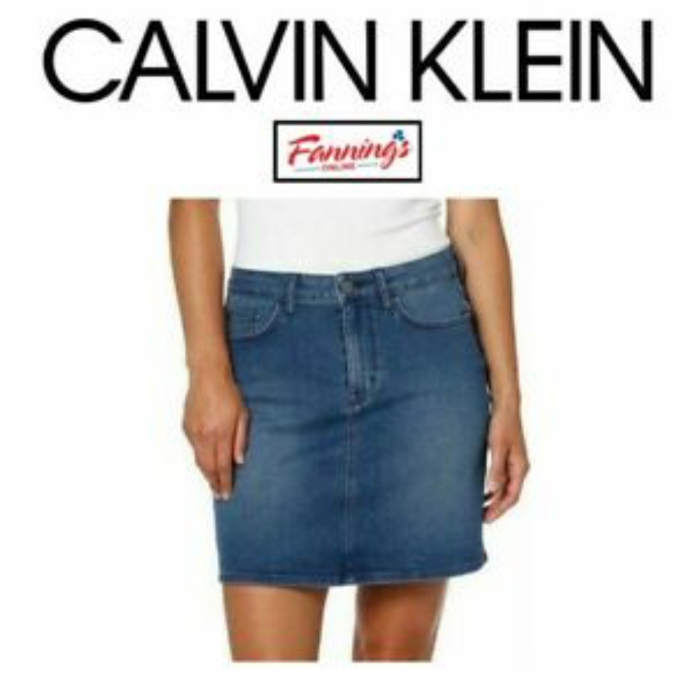 CK jeans skirt